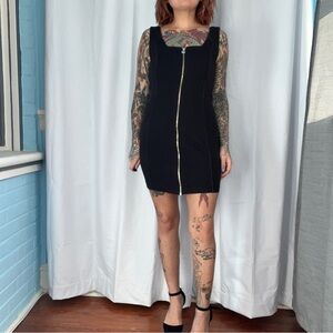 t by alexander wang bodycon zipper dress size small